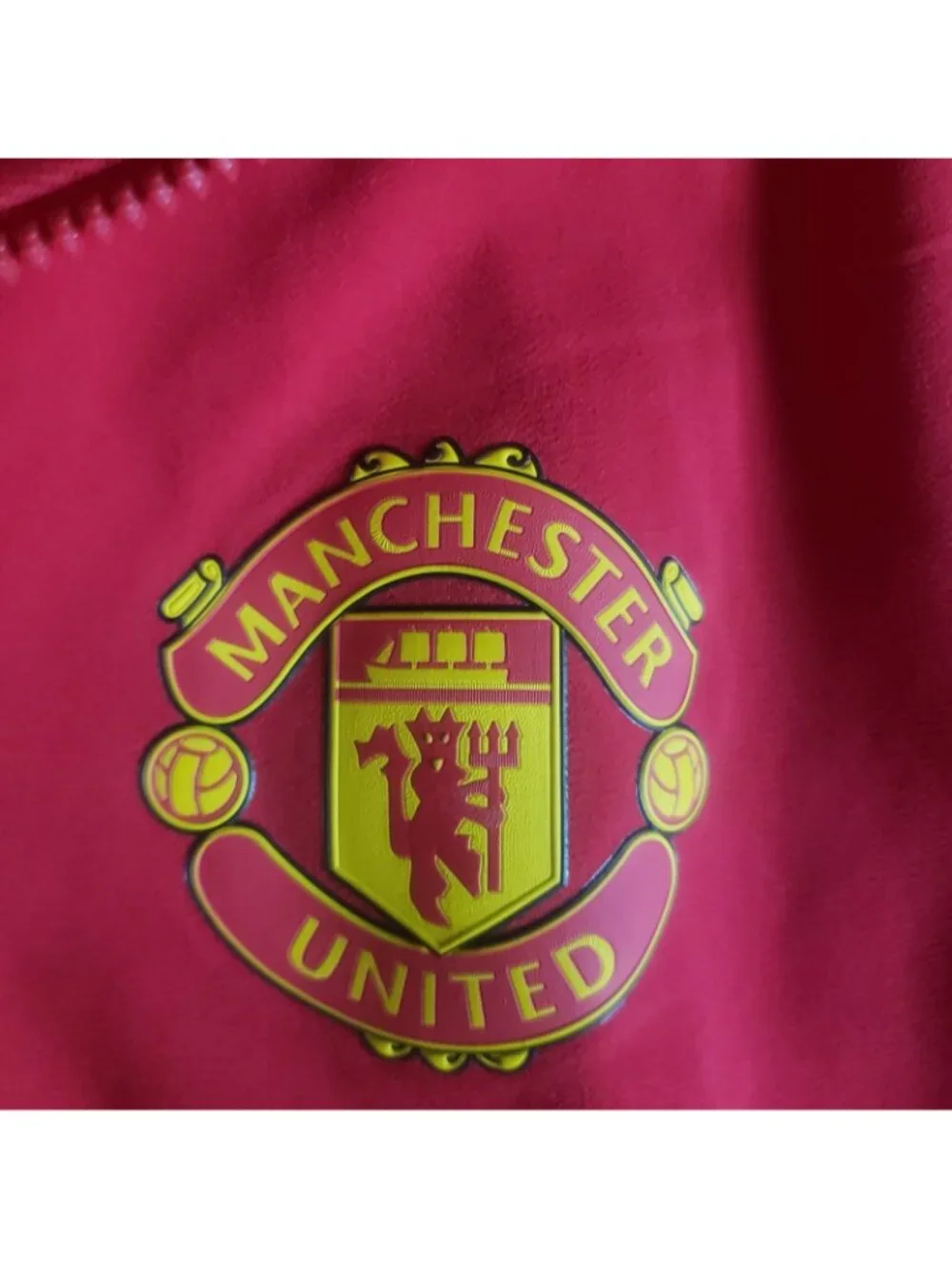NWT Adidas Manchester United 2023/24 Anthem Jacket Red Men's XL IA8564